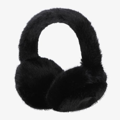 W'S FUR EARMUFF BLACK NA5IS54J