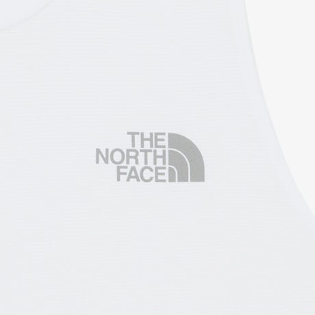 M'S TNF RUN SINGLET WHITE NT7VR05B