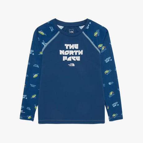 K'S SURFSIDE L/S SET NAVY NT7TR21T