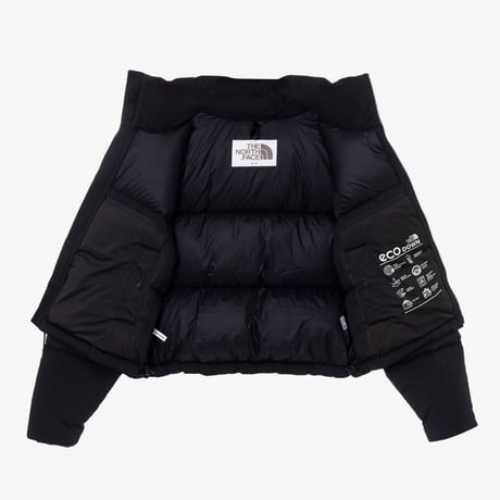 W'S SUPERFLEX NUPTSE DOWN JACKET (RDS) BLACK NJ1DQ92J