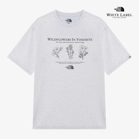 FLOWER EX S/S R/TEE OATMEAL NT7UR23M