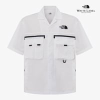 SHELDON S/S SHACKET WHITE NH8SR01K