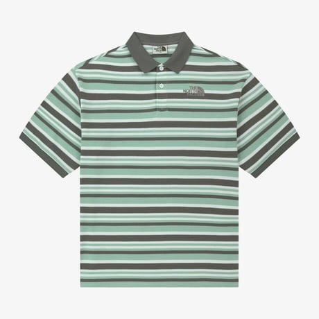 STRIPE S/S POLO MINT NT7PR03K