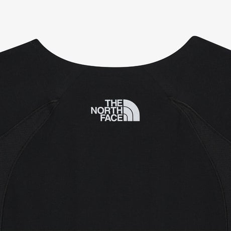 W'S SPEEDON S/S R/TEE BLACK NT7UR80J