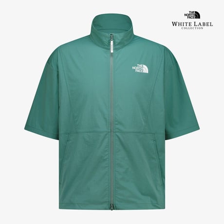EIRA S/S ZIP UP JADE NT7KR01N