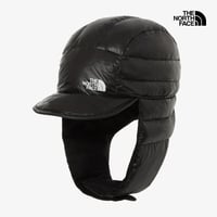 MATTERHORN DOWN EARMUFF CAP BLACK NE3CS58A