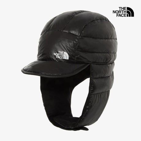 MATTERHORN DOWN EARMUFF CAP BLACK NE3CS58A