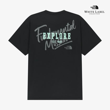 GRAFFITI EX S/S R/TEE BLACK NT7US23J