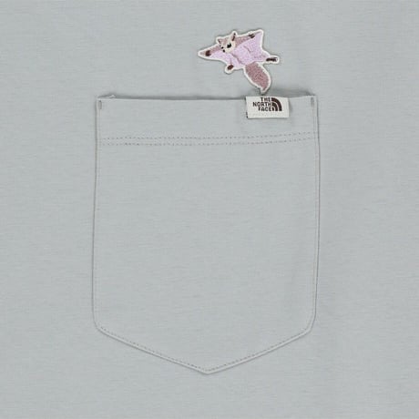 FABLE POCKET S/S R/TEE ICE GRAY NT7US26L