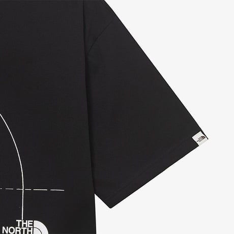 DOME LOGO S/S R/TEE BLACK NT7UR11J