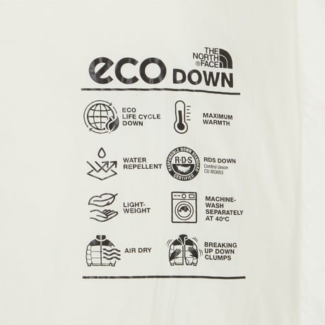 W'S CHALLENGE AIR DOWN COAT (RDS) CREAM NC1DR74D