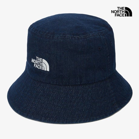 TNF LOGO BUCKET HAT_DENIM DARK BLUE NE3HR52A