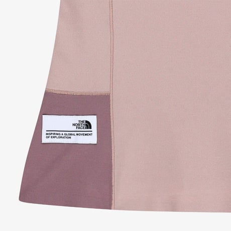 W'S SPEEDON S/S R/TEE GRAYISH PINK NT7UR80K