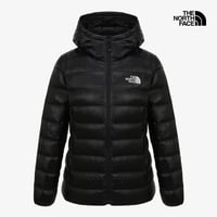 W'S MATIER DOWN HOODIE (RDS) BLACK NJ1DS82A