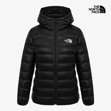 W'S MATIER DOWN HOODIE (RDS) BLACK NJ1DS82A