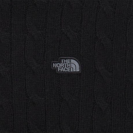 M'S CABLE SWEATER BLACK NT7AS53A