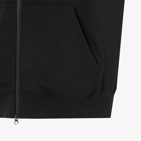 WL HOOD ZIP UP BLACK NJ5JS50J