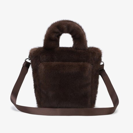 ELLA TOTE BAG MINI_FUR DEEP TAUPE NN2PS69L