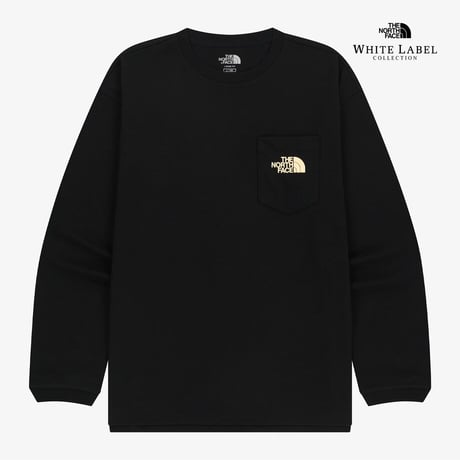 POCKET L/S R/TEE BLACK NT7TR50J