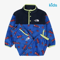 K'S ANI-MATE FLEECE SET BLUE NT7TS57U