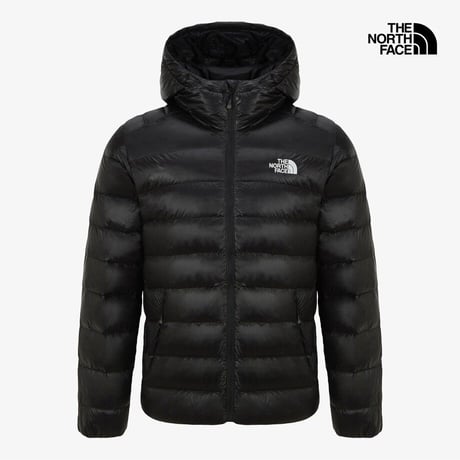 M'S MATIER DOWN HOODIE (RDS) REAL BLACK NJ1DS10C
