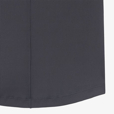 W'S SOFT WAVE S/S R/TEE CHARCOAL GREY NT7UR31J