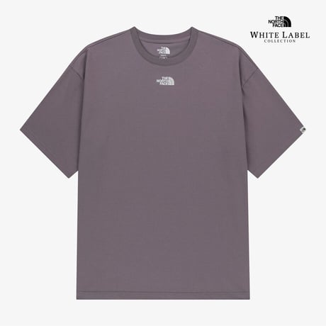 CENTER LOGO S/S R/TEE GRAYISH LILAC NT7UR03N