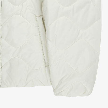 W'S FLOW HEAT JACKET OFF WHITE NJ3NR81