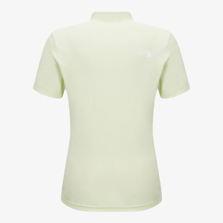 W'S ICE FLEX S/S ZIP TEE LIMEADE NT7KS30D