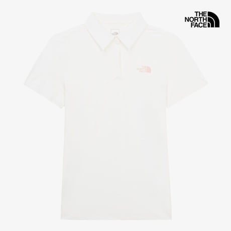 W'S ICE DAY S/S POLO WHITE NT7PR38B