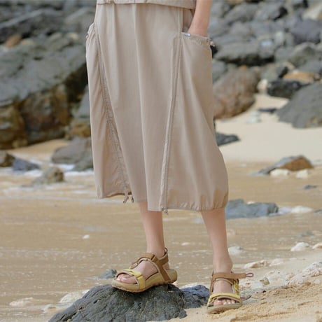 W'S ICECUBE SKIRT WALNUT NK6PS40C