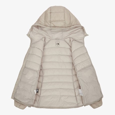 W'S MATIER DOWN HOODIE (RDS) SAND NJ1DS82B