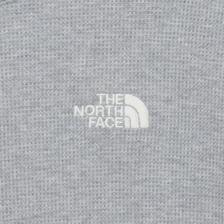 M'S SOFTGRID L/S R/TEE MELANGE GREY NT7TS54C