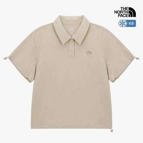 W'S FROST S/S POLO BEIGE NT7PS45B