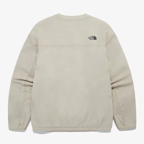 M'S FELIX HEAT CREWNECK WHITE SAND NM5MQ54B