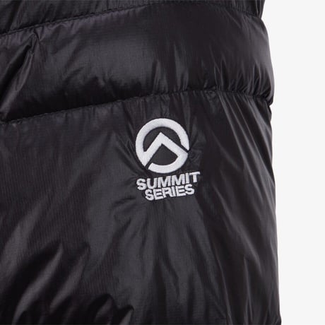 【SUMMIT SERIES】M'S LIGHT HEAT DOWN JACKET (RDS) REAL BLACK NJ1DS21D