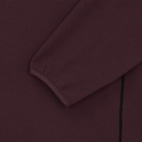 M'S SERRA L/S HOODIE BURGANDY NT7TR52C