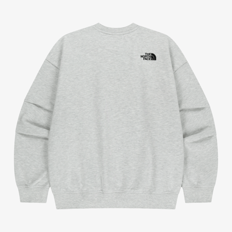 WL SWEATSHIRTS MELANGE GREY NM5MS01K