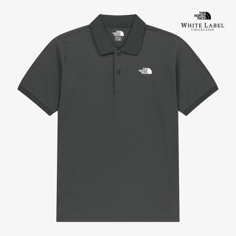 VAIDEN S/S POLO CHARCOAL GREY NT7PS01K