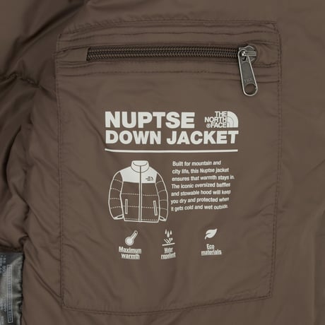 W'S 1996 RETRO NUPTSE JACKET BEIGE BROWN NJ1DR95D