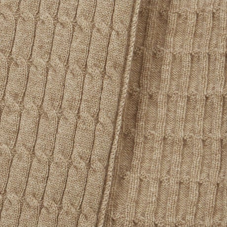 AIR WOOL SHAWL BEIGE NA5IR83E