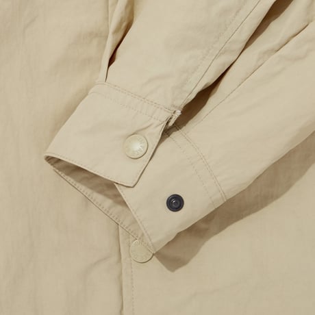 OLEMA COACH JACKET LIGHTE BEIGE NJ3BQ04K