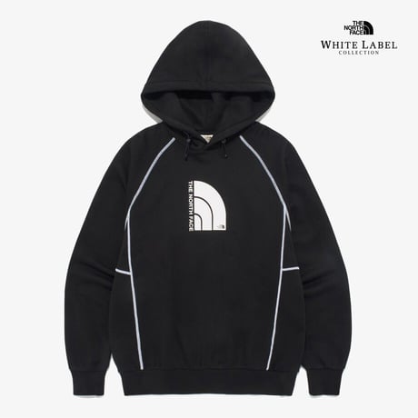 DOME LOGO HOOD PULLOVER BLACK NM5PQ50K