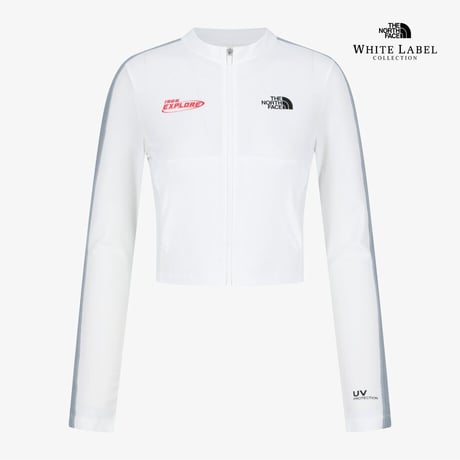 W'S MARIV ZIP UP WHITE NJ5JS33K