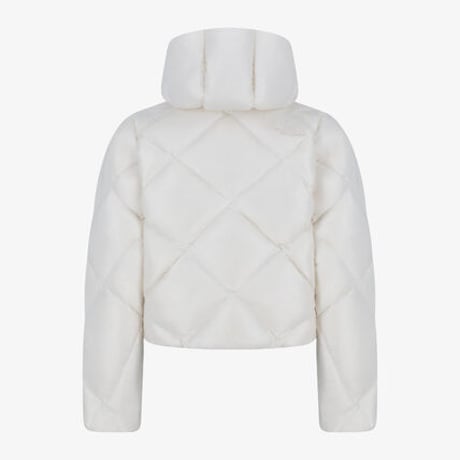 W’S DIAMOND DOWN JACKET (RDS) CREAM NJ1DR92L