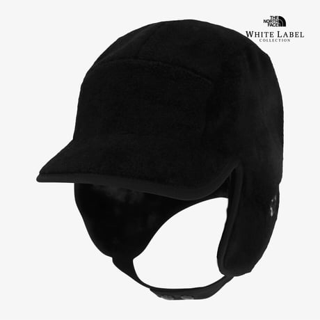 PUFFY FLEECE EARMUFF CAP BLACK NE3CR52J