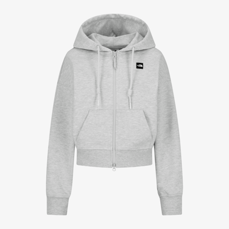 WL HOOD ZIP UP MELANGE GREY NJ5JS01K