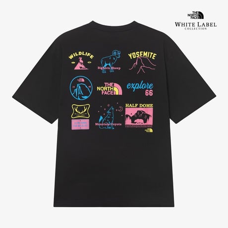 ADVENTURE S/S R/TEE BLACK NT7UR06J