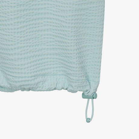W'S WAFFLE S/S POLO PASTEL TURQUOISE NT7PS43B