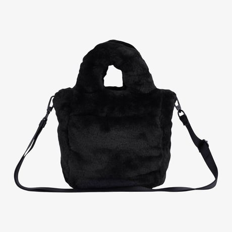 PLUMPY TOTE BAG MINI_FUR REAL BLACK NN2PR69J